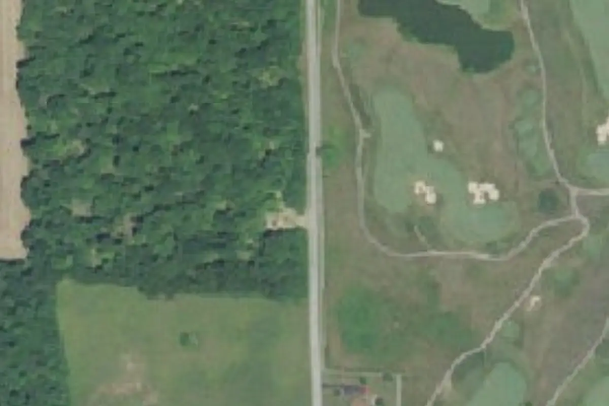 Aerial view of South Harrison Park
