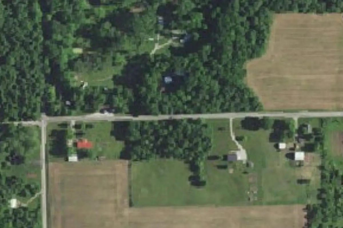 Aerial view of Peace Pipe Campground