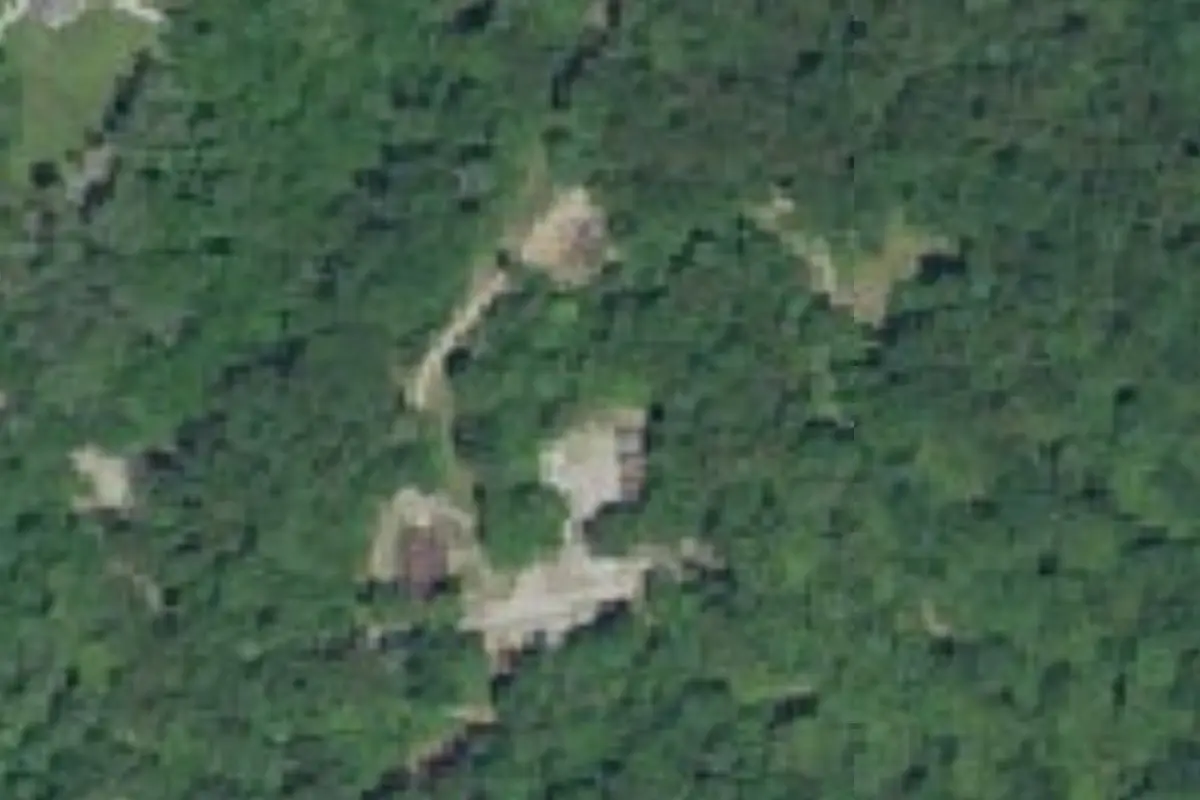 Aerial view of Jackson-Washington State Forest