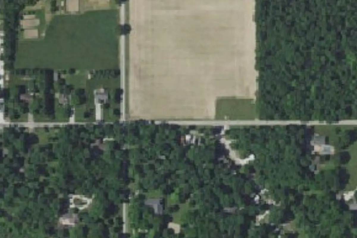 Aerial view of Fountain Park Chautauqua