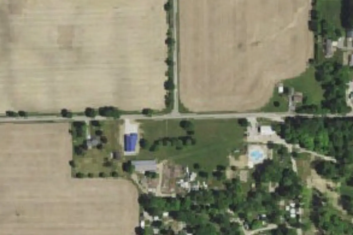Aerial view of Gordon's Campground