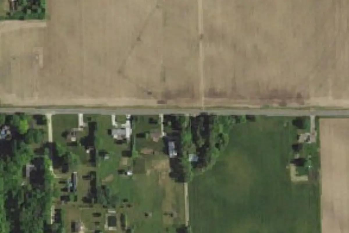 Aerial view of Scott Mill Campground