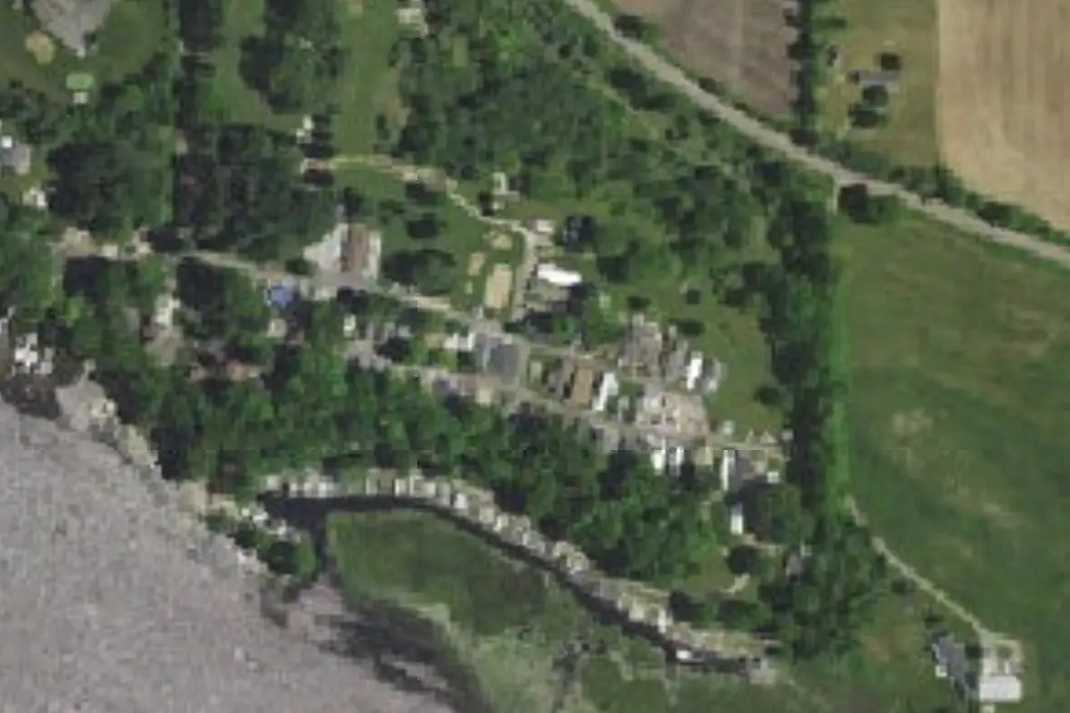 Aerial view of Yankee Park