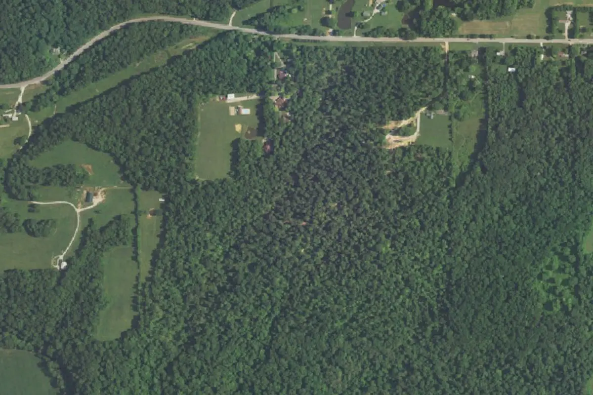 Aerial view of Camp Challenge