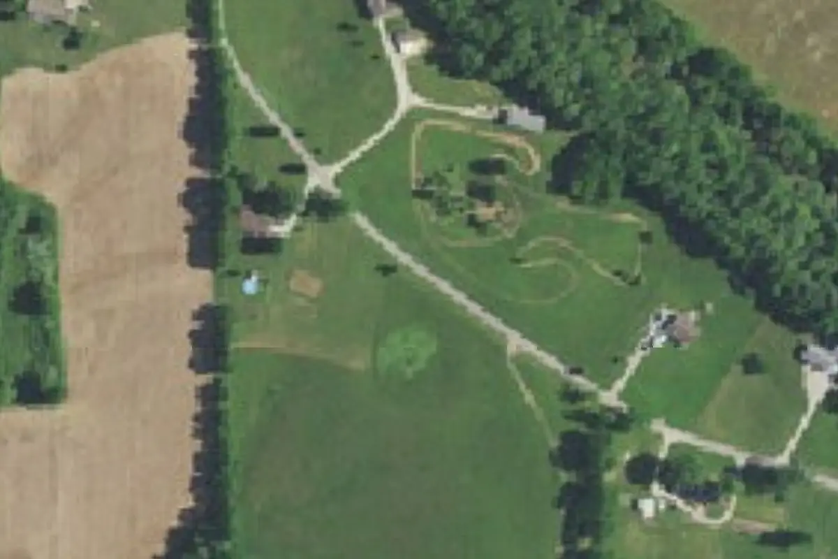 Aerial view of Lothlorien Nature Sanctuary