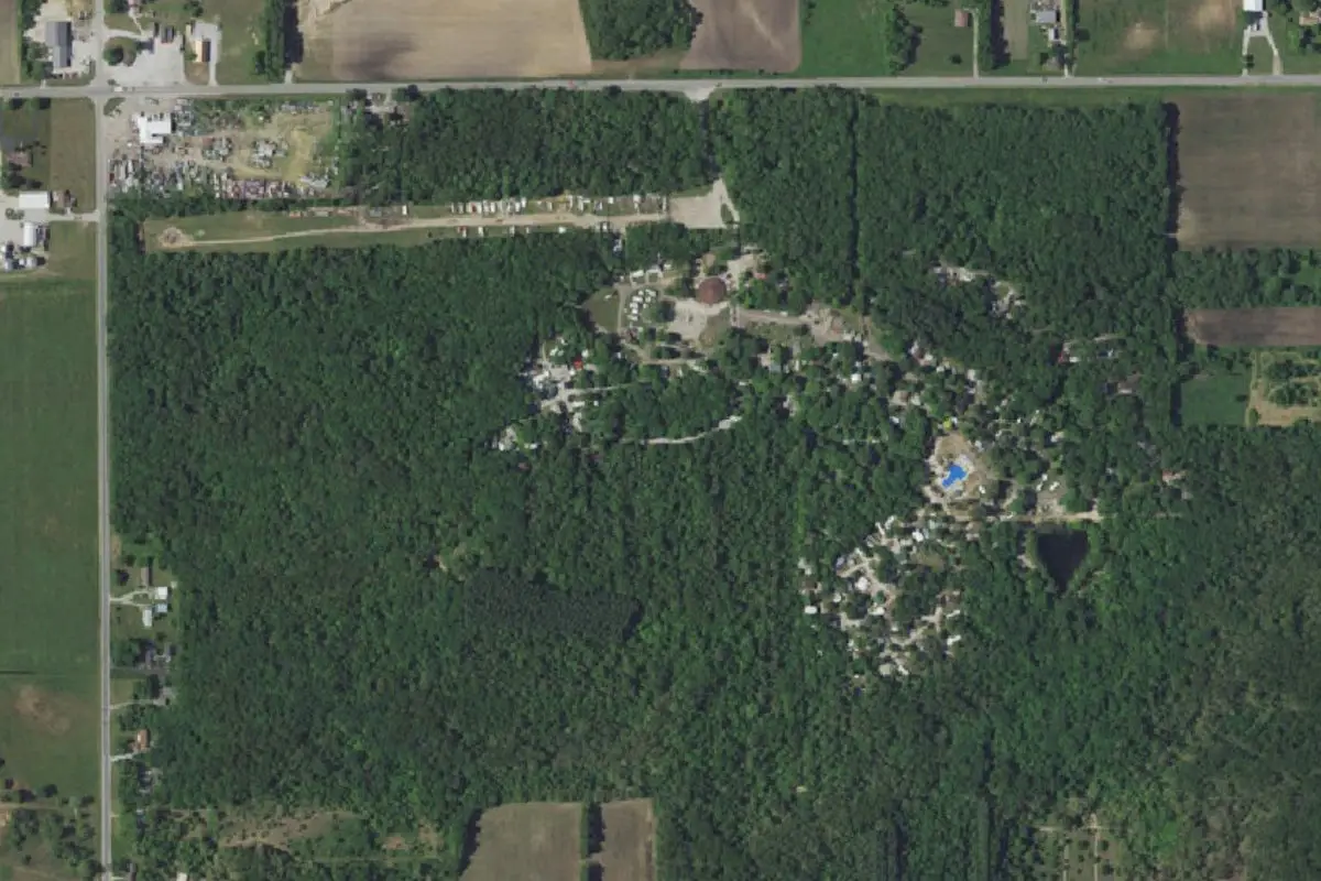 Aerial view of Sun Aura Resort