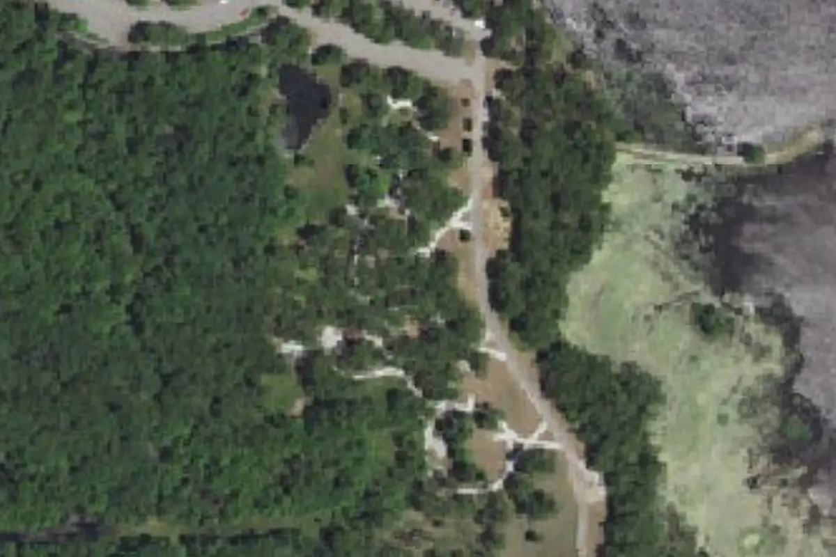 Aerial view of Willow Slough Fish & Wildlife Area