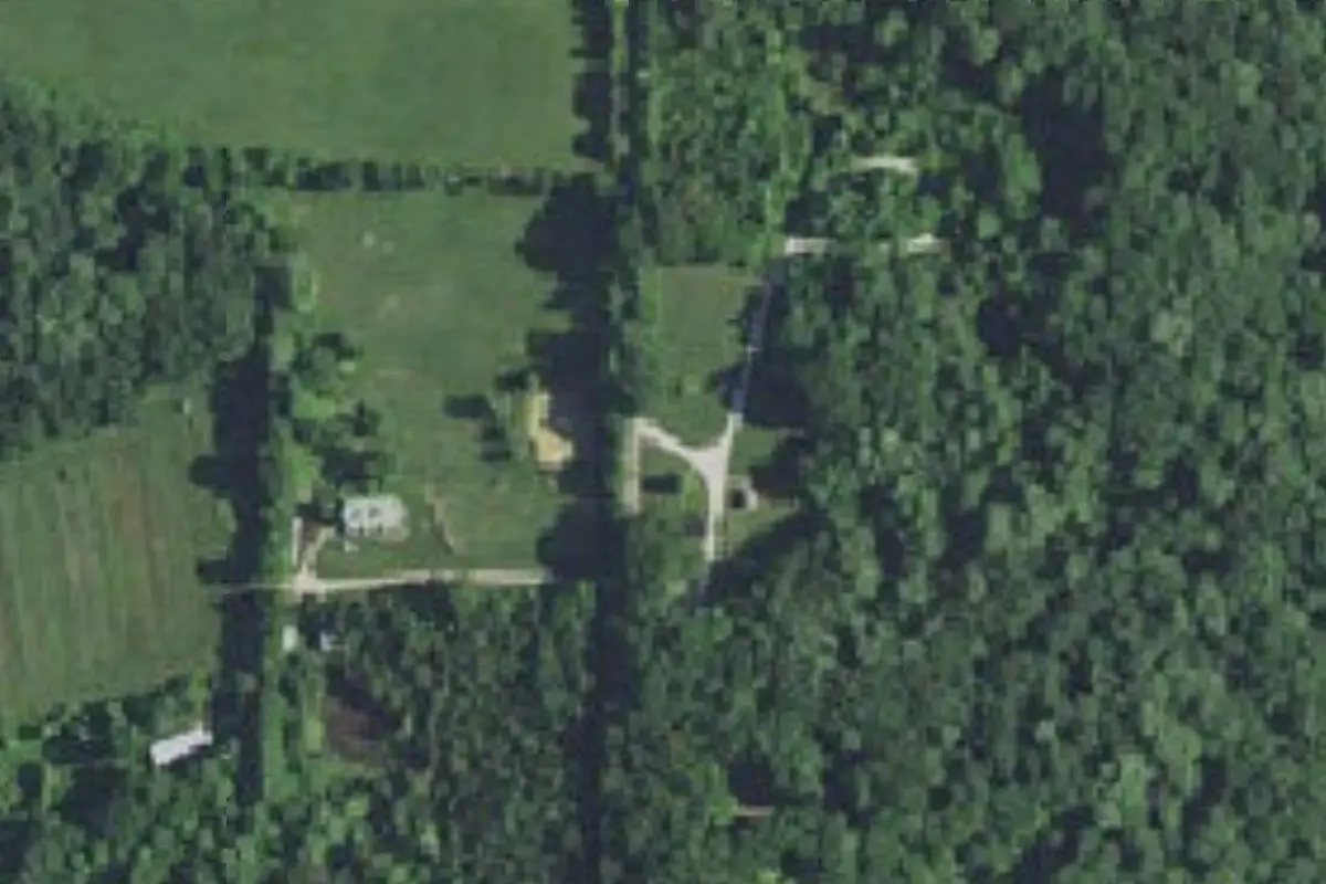 Aerial view of Youngs Creek Campground