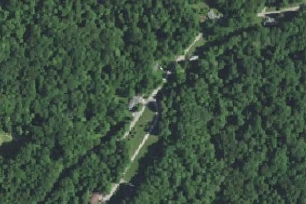 Aerial view of Timber Ridge Camp
