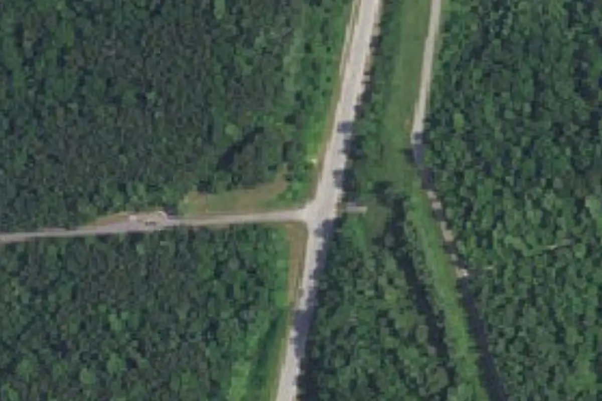 Aerial view of Indian-Celina Lakes Recreation Area