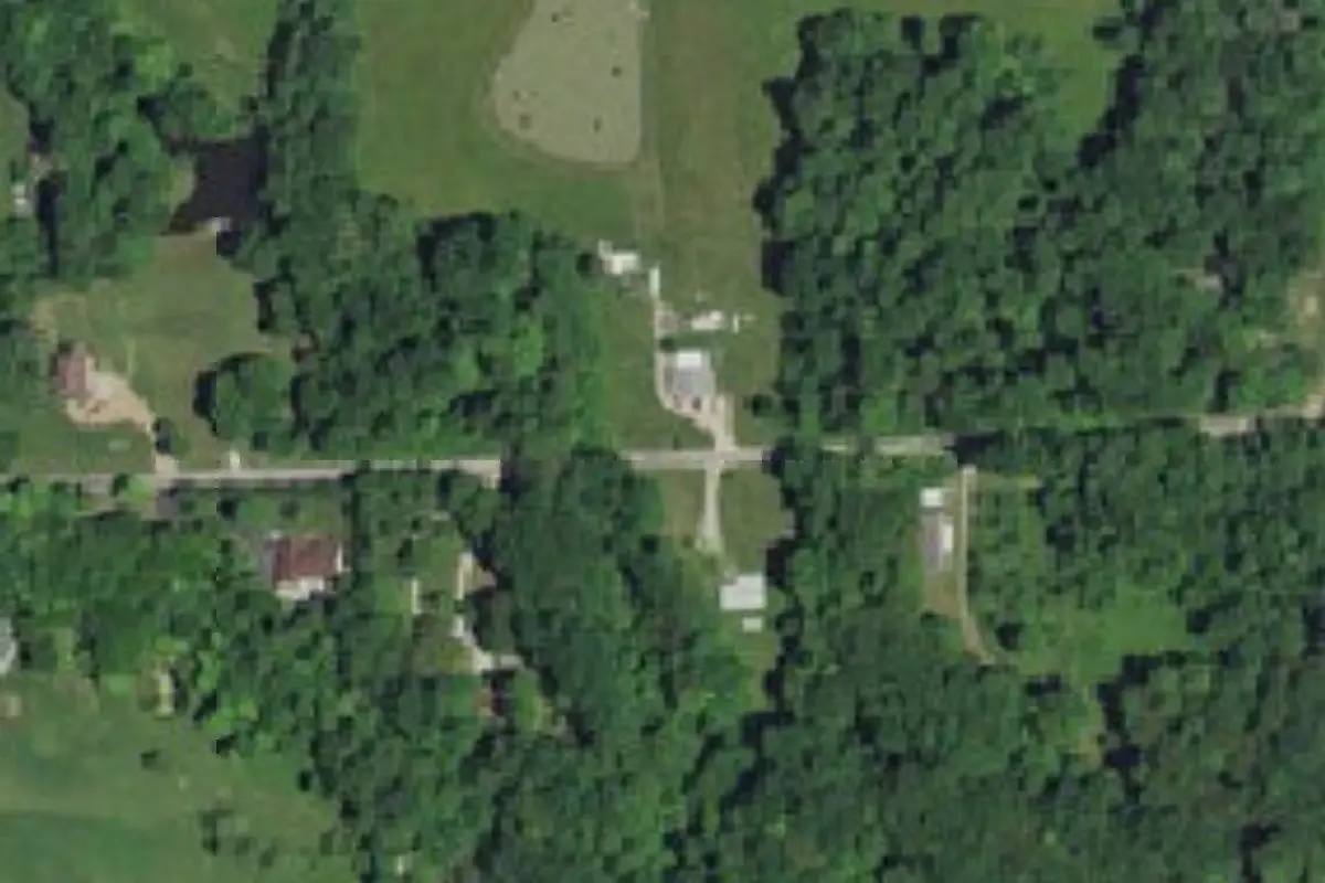 Aerial view of Twin Ponds RV Resort