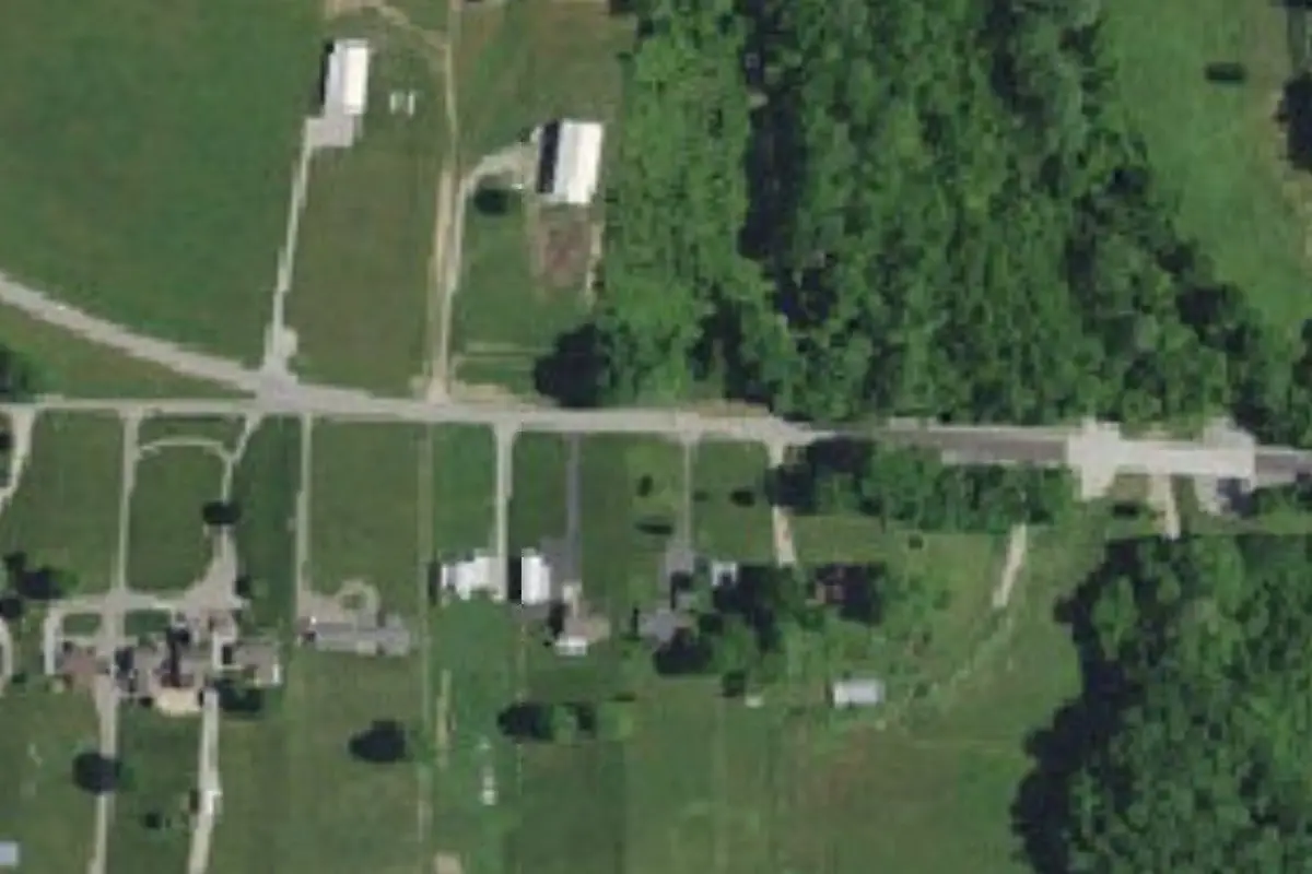 Aerial view of Swiss Haven RV Resort