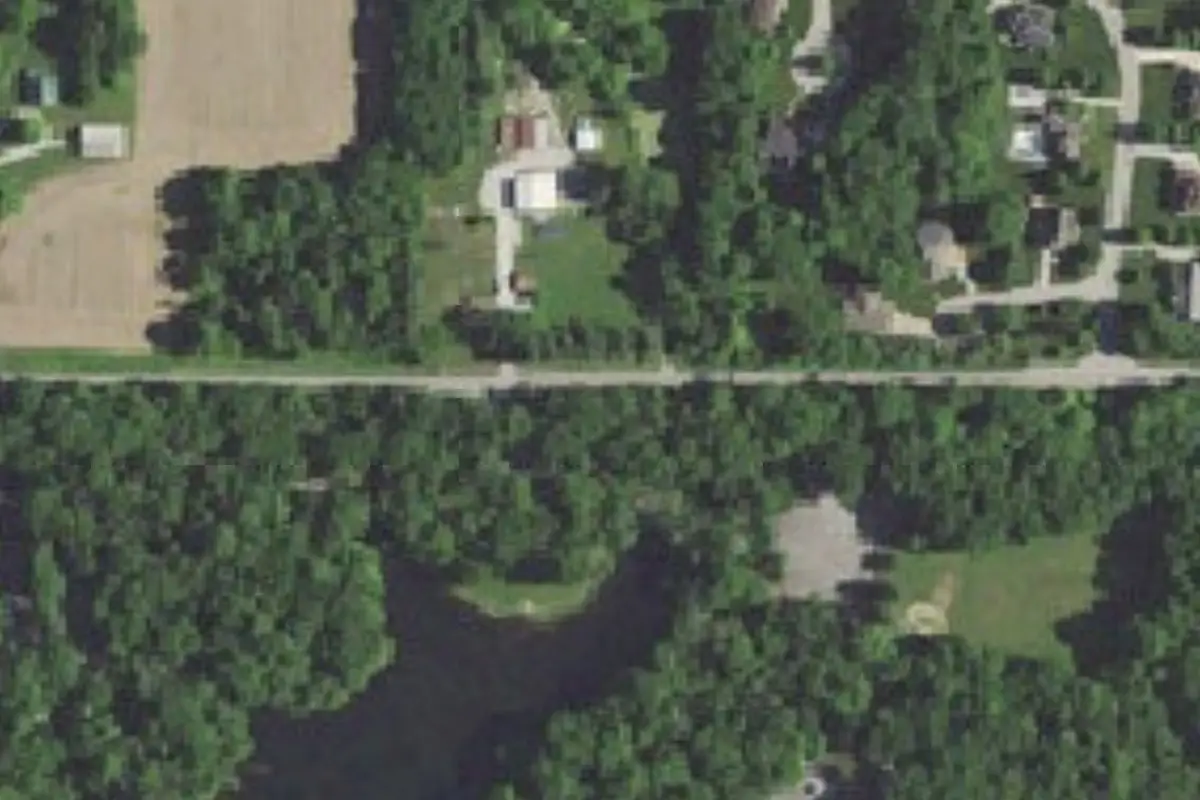 Aerial view of Hawthorn Park
