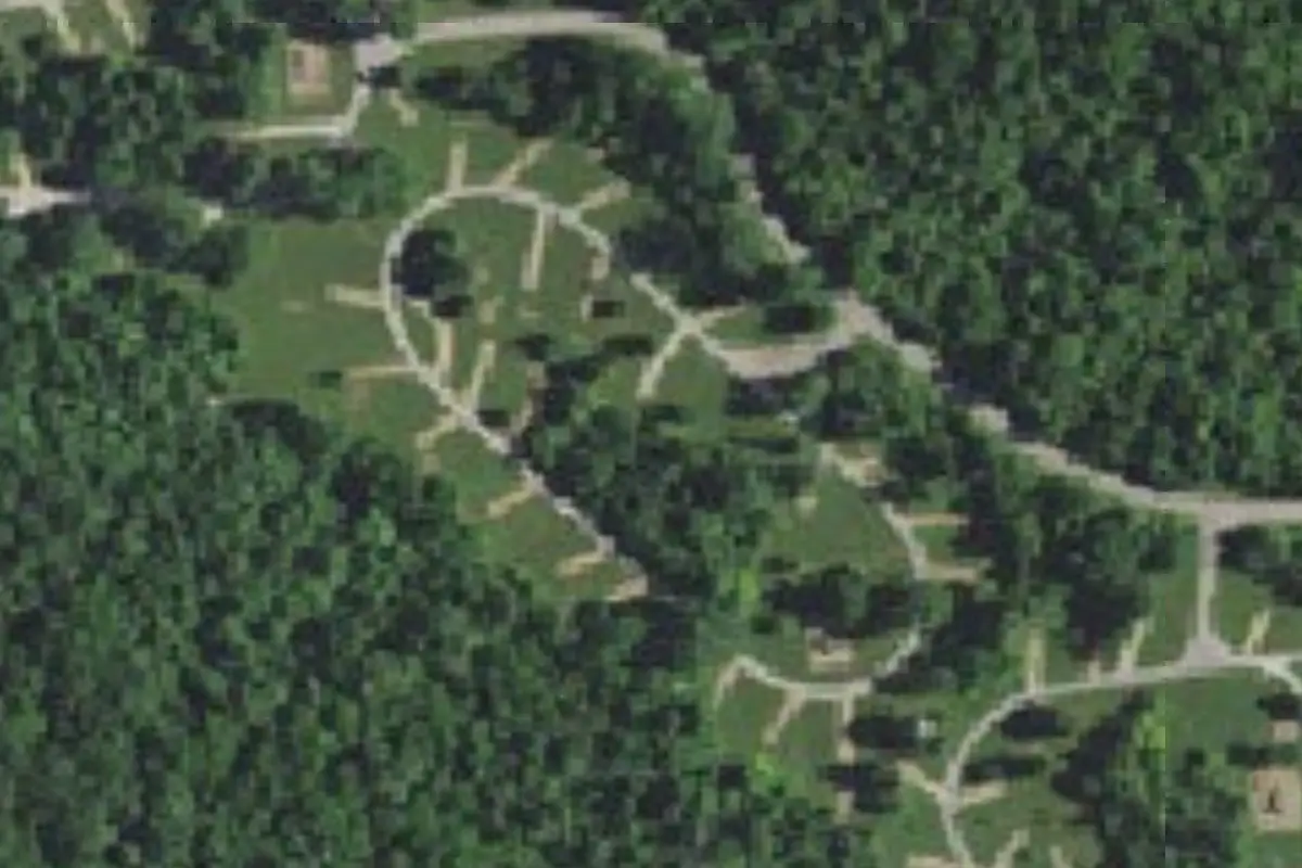 Aerial view of Salamonie Lake – Lost Bridge West SRA