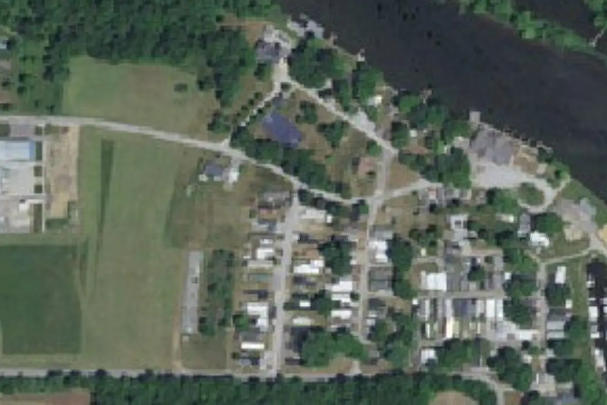Aerial view of Lakewood Resort